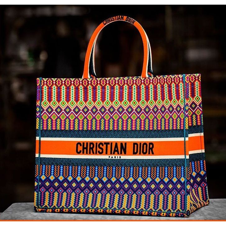 Bolsa Christian Dior Book Tote Shopee Brasil