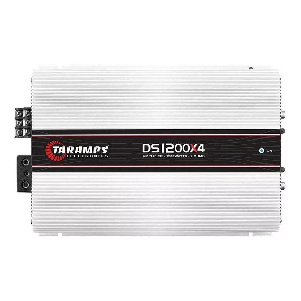 Modulo Taramps Ds1200 W Rms Ds 1200 X 4 Canais 2 Ohms Amplificador DS-1200