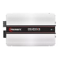 Modulo Taramps Ds1200 W Rms Ds 1200 X 4 Canais 2 Ohms Amplificador DS-1200