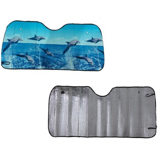 Kit 2 Protetores Solar Parabrisas / Quebra Sol Para Painel De Carro Automóveis