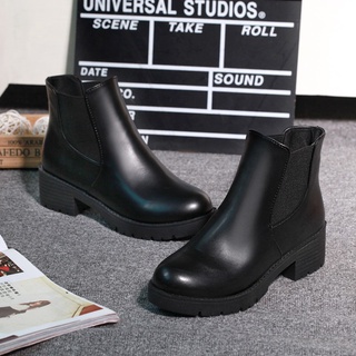 2022 Botas Curtas Botas Femininas Martin Botas Femininas Retro Estudante Britânico de Calcanhar Curto de Calcanhar Curto de Calcanhar Curto de Calcanhar Curto de Calcanhar Curto de
