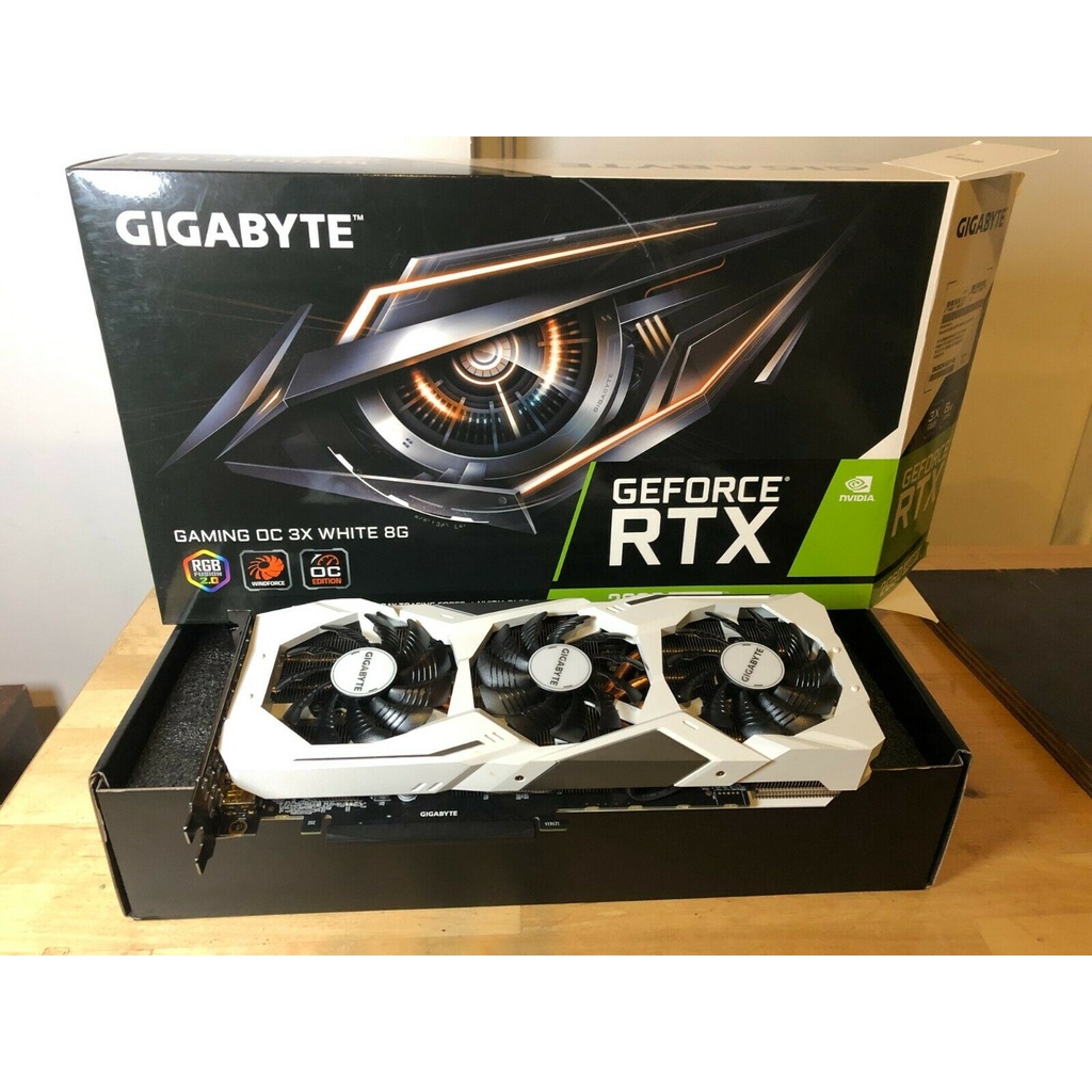 ENTREGA GRÁTISGIGABYTE NVIDIA GeForce RTX 2060 SUPER GAMING OC 3X 8Gb Branco