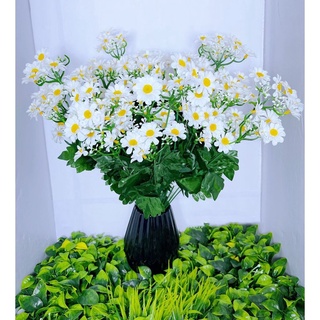 Margarida Artificial P/ Decoração Elegante--6485(Pacote é mais favorável)