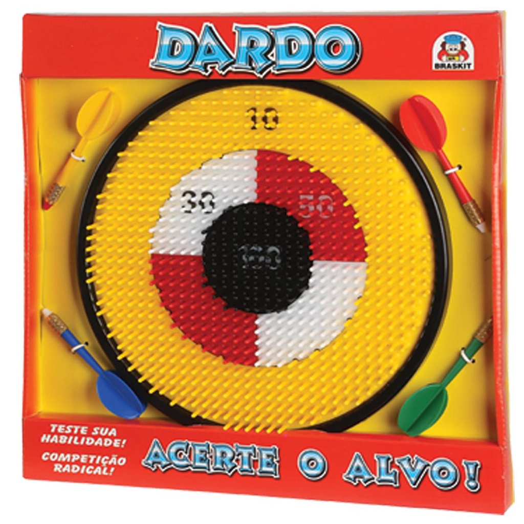 Jogo de Dardos Acerte o Alvo! 520-5 - Braskit