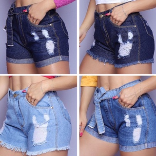 Short Mom Feminino Jeans Sem Elastano