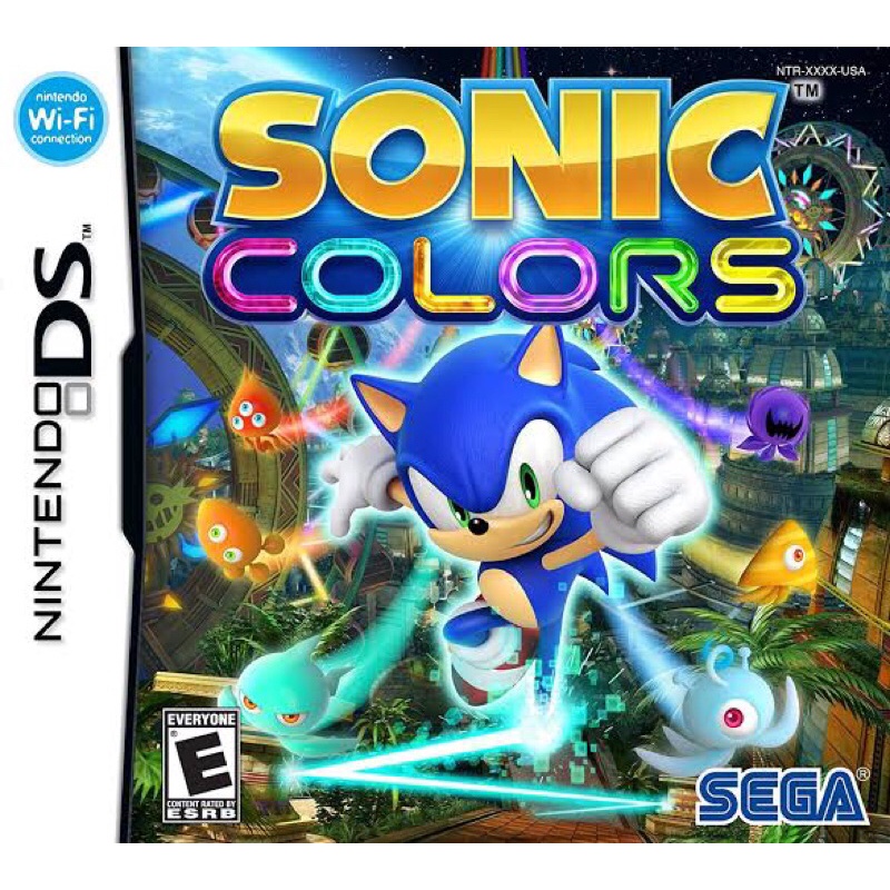 Sonic Colours Nintendo Ds_Dsi_Ds Xl (SEM CAIXA)