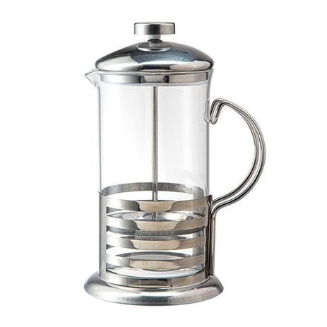 Cafeteira Prensa Francesa Vidro Inox Lyon 600ML Hauskraft