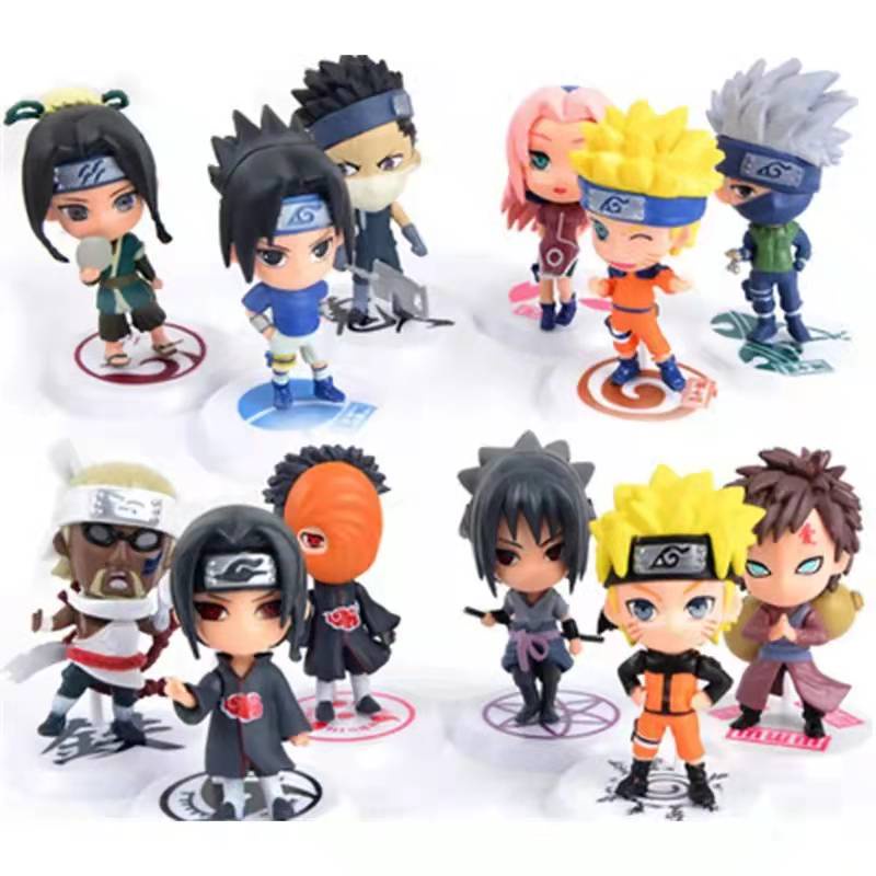 Anime Naruto, Uchiha Itachi, Sasuke, E Uzumaki Hatake Kakashi Modelo De  Ação Figura De Desenho Animado Dom Crianças Brinquedos < Ação e as figuras  do brinquedo 