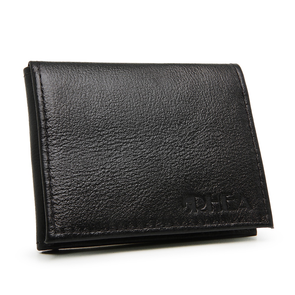 carteira masculina em L couro legitimo Rhea original promoção