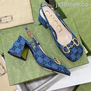 [Tamanho EUR] G-Novo Estilo 22ss Sapatos Femininos Sandálias De Salto Alto 35-40