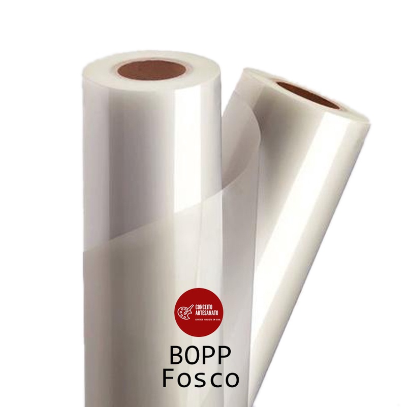 Bopp FOSCO Laminação a Quente 10 Metros x 22cm