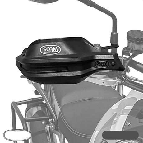 Protetor de Mão Triumph Tiger900 Tiger 900 2020 Em Diante / Tiger600 Tiger 660 Sport 2022 em Diante - Scam