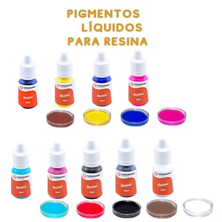 Corante para Resina Liquido Efeito Opaco