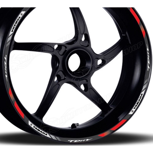 Friso Adesivo Refletivo D10 Roda Moto Yamaha Tdm 850 900