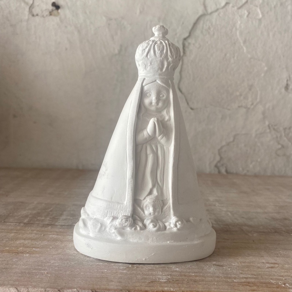 IMAGEM DE NOSSA SENHORA APARECIDA BABY 14CM PARA ARTESANATO