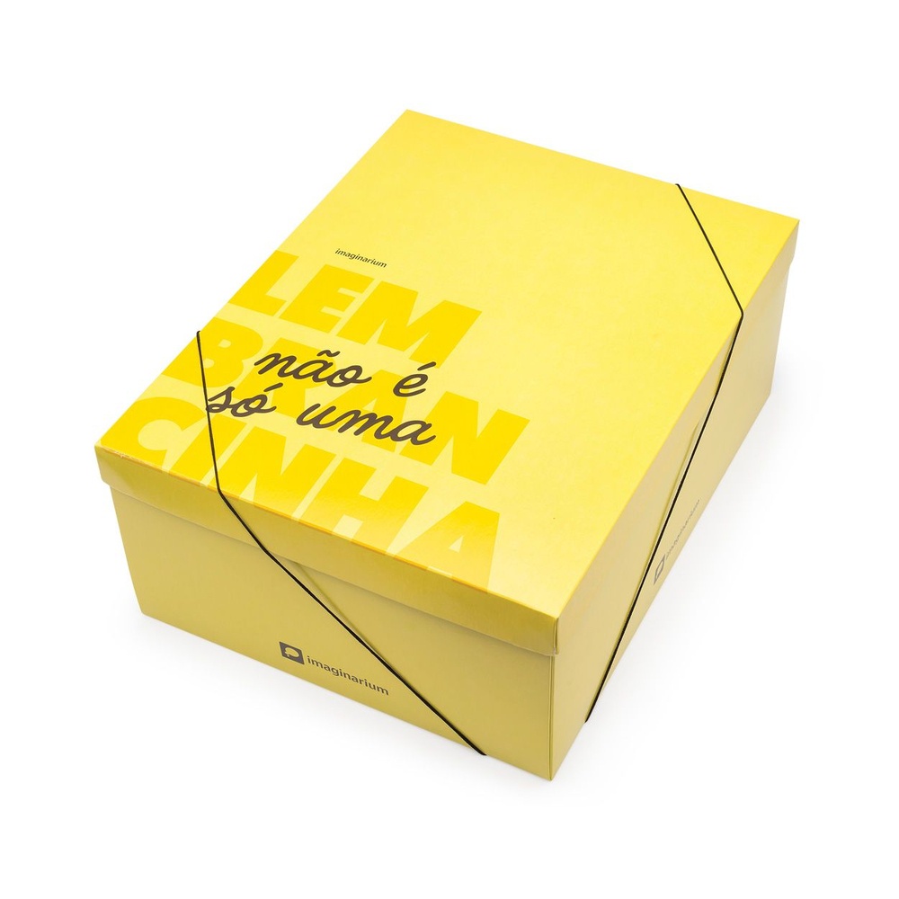 Caixa presente amarela g - Imaginarium - Stationery
