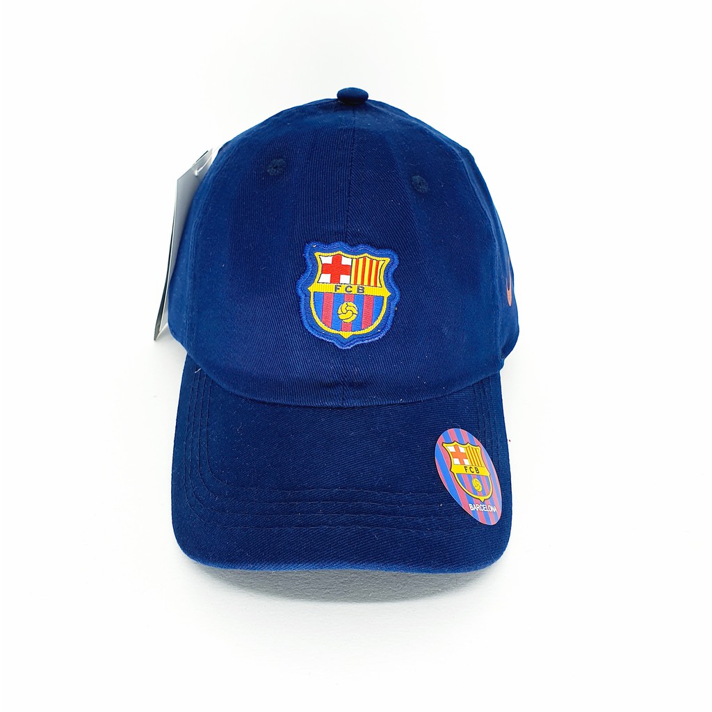 Scrutiny Decompose Emperor Boné Nike Barcelona Dad Hat Azul Strapback Unissex | Shopee Brasil