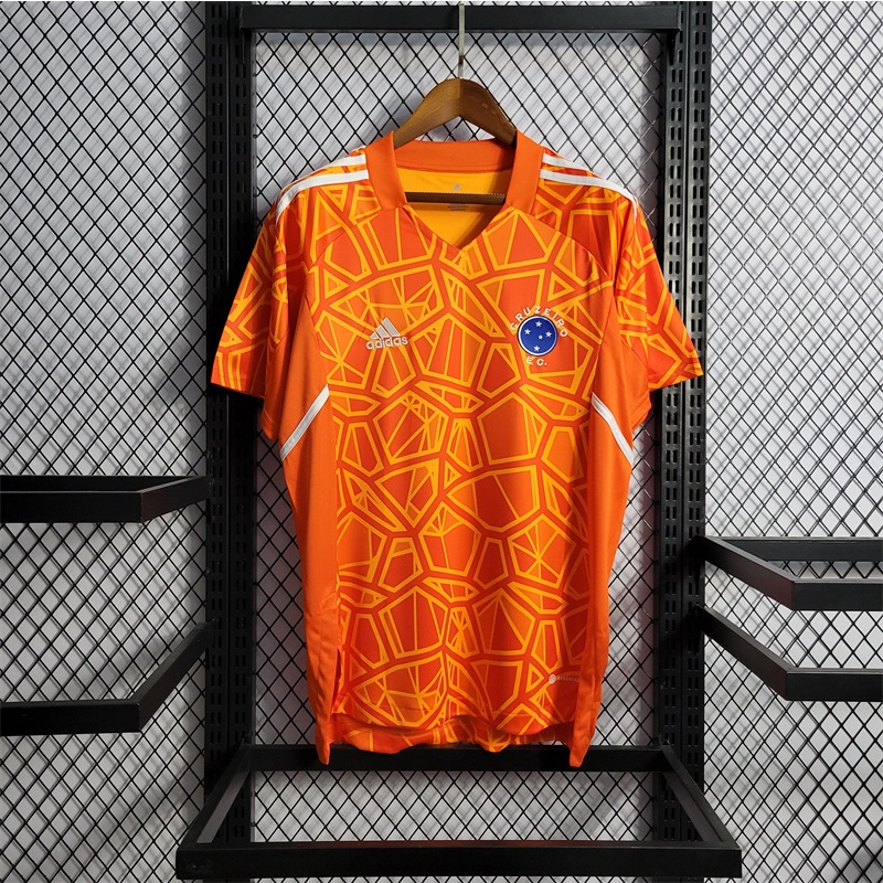 Futebol Jersey Top Tailândia Camisa Qualidade Moda 22/23 Cruzeiro Goleiro Masculina Esportes