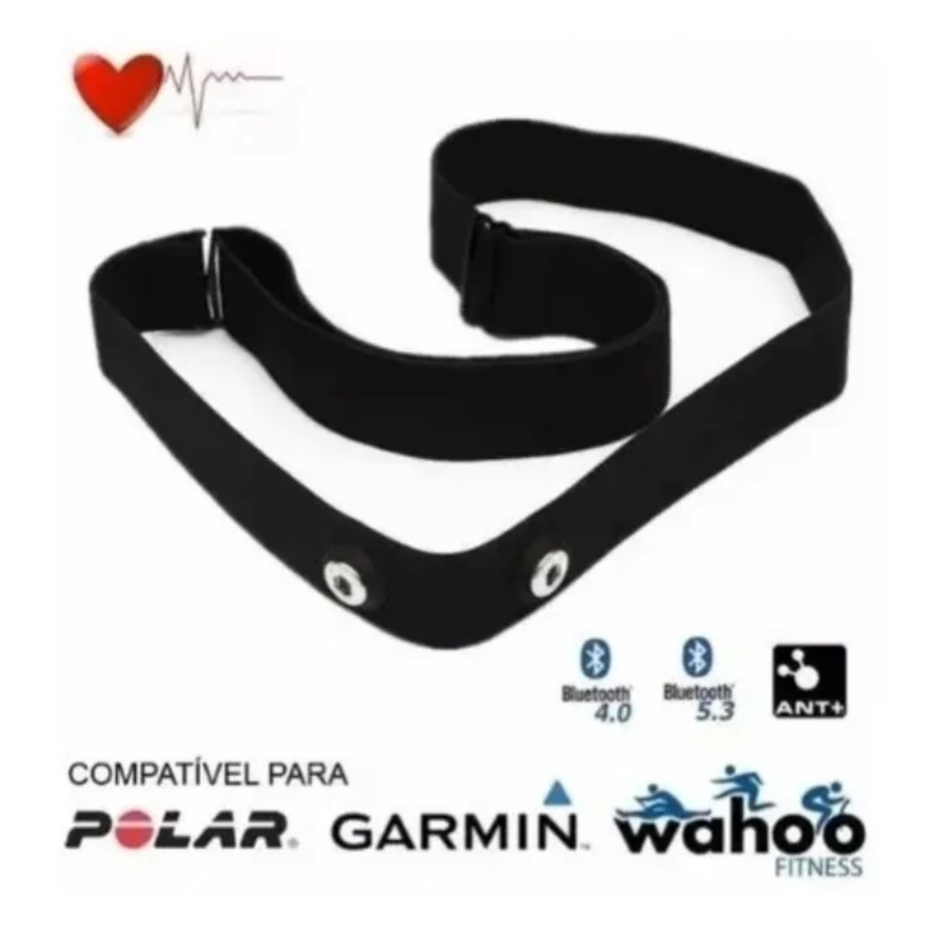 Cinta Fita Cardíaca Reposição Monitor / Magene, Garmin, Polar, Bryton