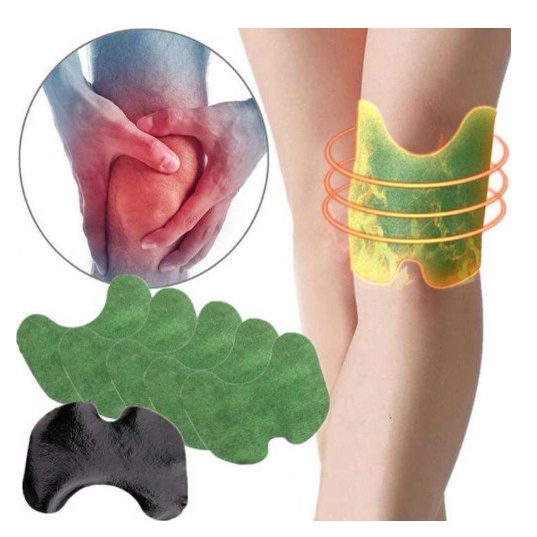 Kit 10 a 50 Adesivo Power Knee Alivio De Dor Nos Joelhos Braços Pescoço Lombar Salompas Salonpas