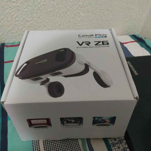 Heading pause sector Óculos de Realidade Virtual Goal Pro VR Z6 | Shopee Brasil