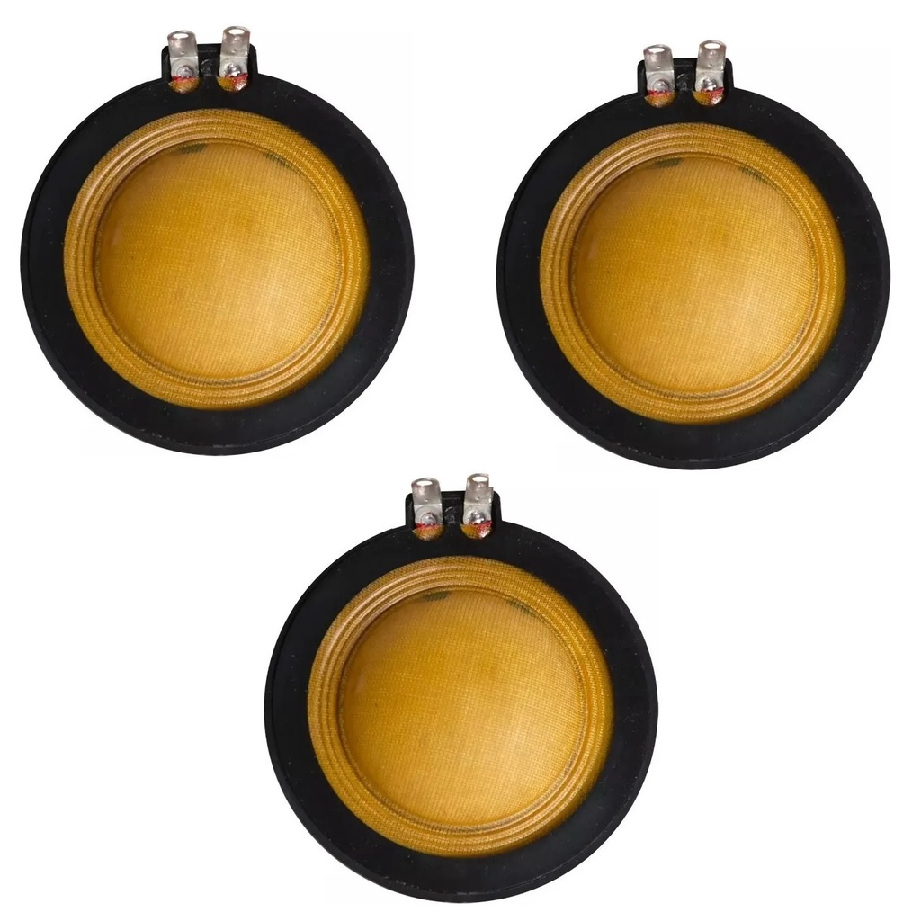 3 Reparo Musicall Para Driver Rd 350 Premium 100W Rms 8 Ohms Corneta  Promoção