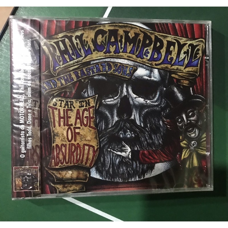 CD PHIL CAMPBELL AND THE BASTARD SONS The age of absurdity (Motorhead