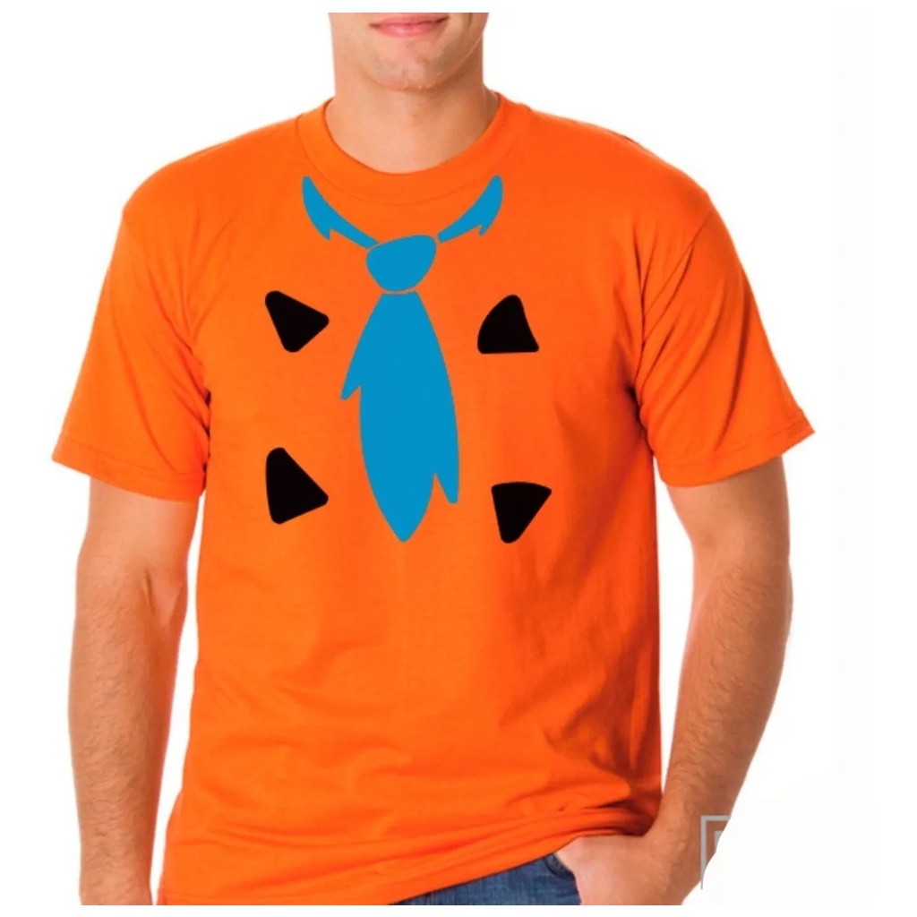 Camiseta Engraçada Fred Flintstone Vintage Era Das Pedras cringe Promoção em Oferta na Shopee