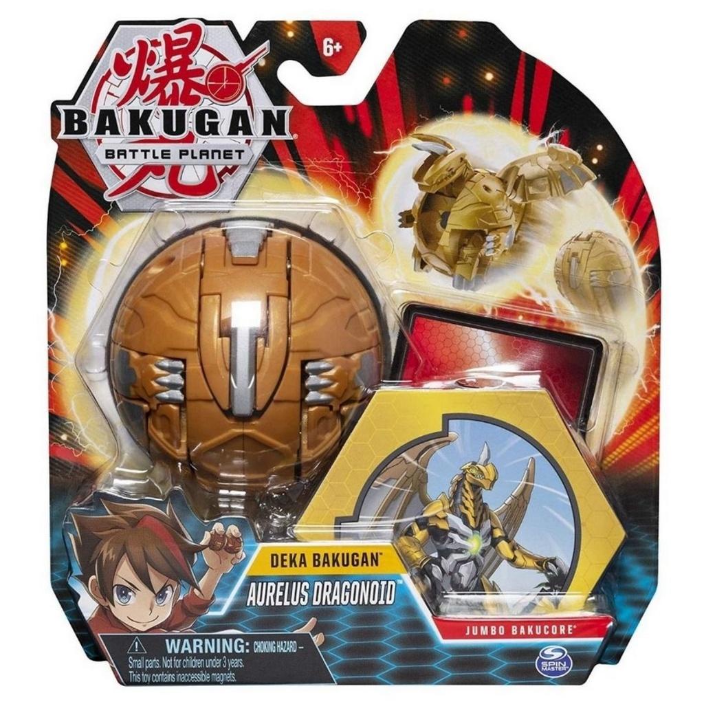 Bakugan Ultra Aurelus Vicerox - Figurine Transformable 7.6cm - Jeu De