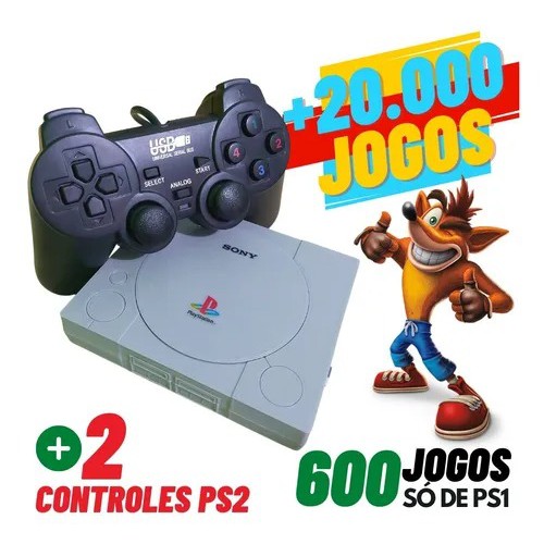 Vídeo Game Retro Tv Box 20 Mil Jogos Clássicos Antigos Mario