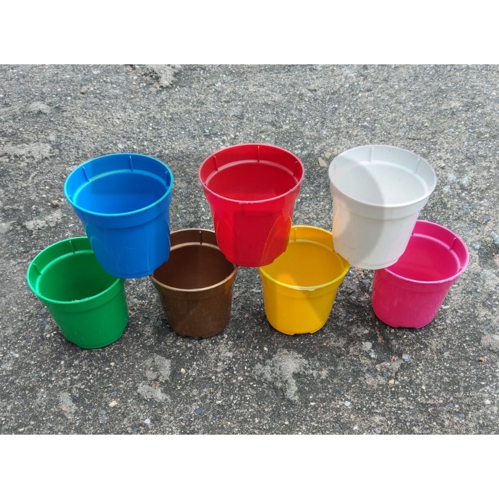Colorido 20 Mini Vaso Pote 6 De 80ml Flores De Plástico Planta Suculenta Vaso Home Office Decor
