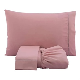 Jogo De lençol 100% Algodão Ponto Palito Casal Padrão 3 Peças -  PROMOÇÃO em Oferta na Shopee