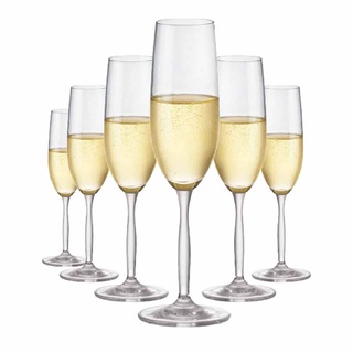 Taça de Champanhe Ritz Cristal 195ml 6 Pcs