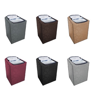 Capa para maquina de lavar roupas impermeável com ziper