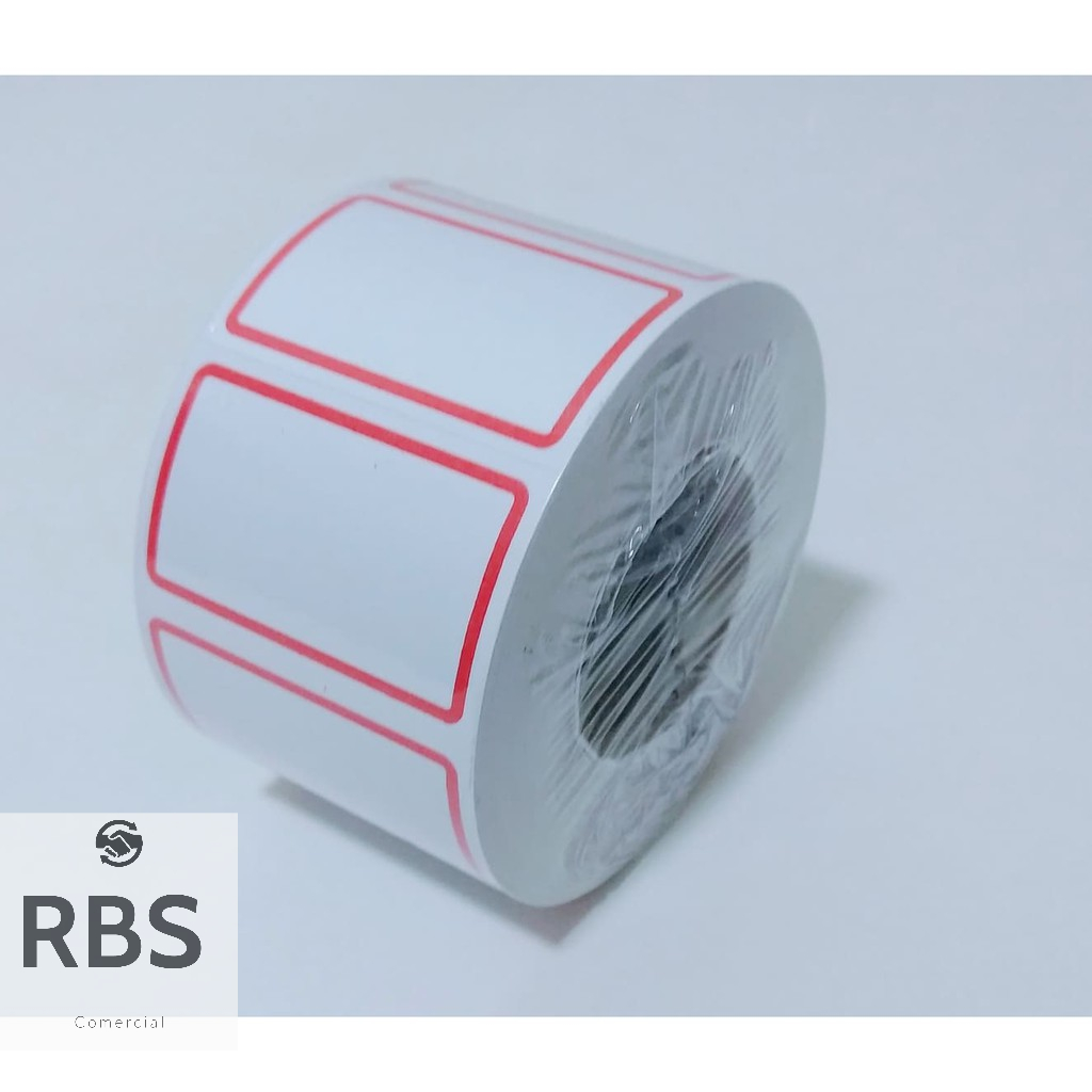 Etiqueta Para Preço Tarja 05 50x30 667 Etiquetas em Oferta na Shopee