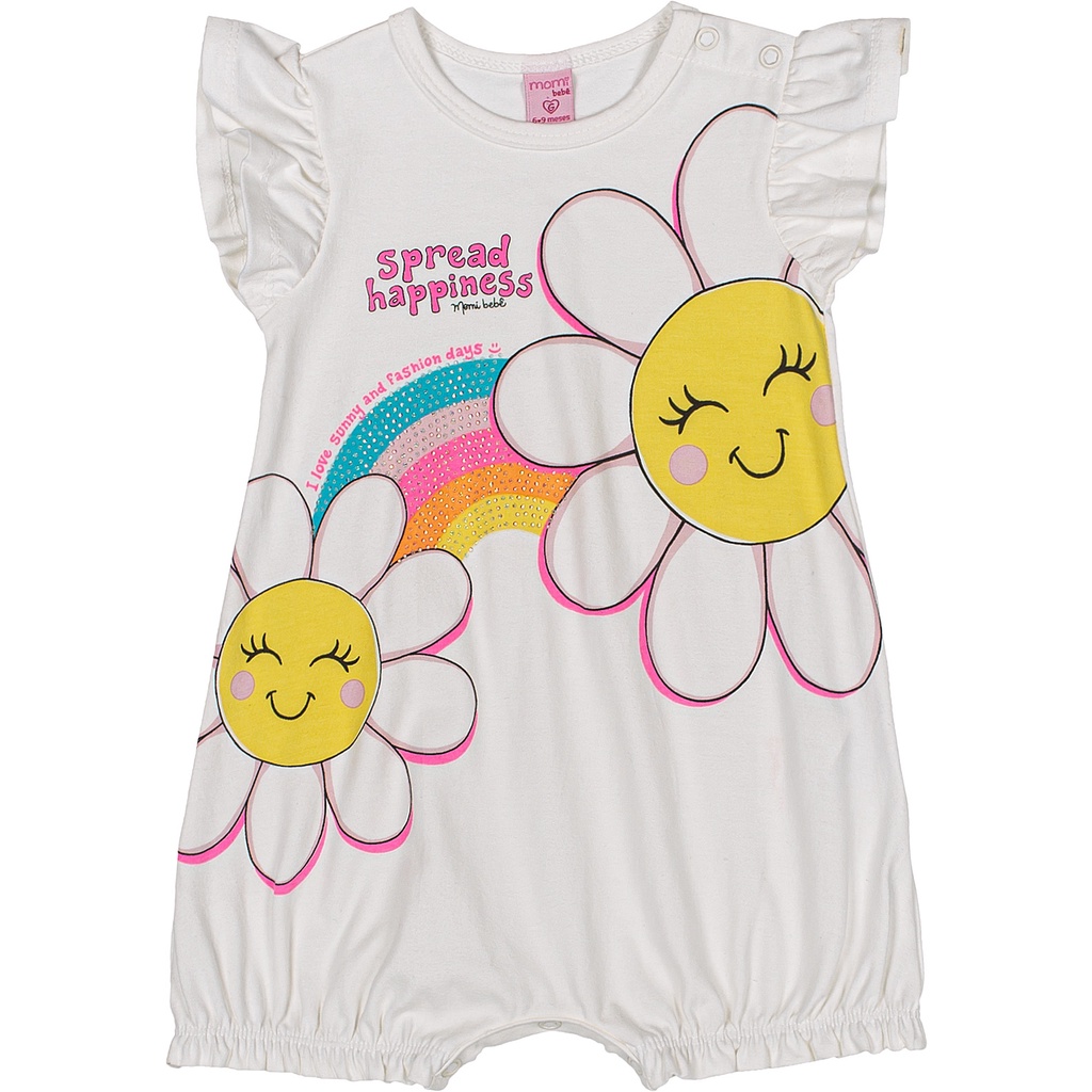 Macaquinho Infantil Feminino Bebê, Momi