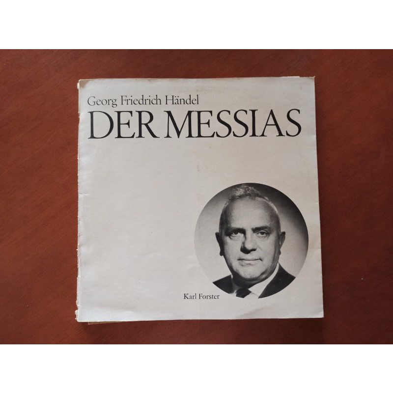 LP: Der Messias - Georg Friedrich Handel / Karl Forster (Álbum Triplo Fabricado na Alemanha)