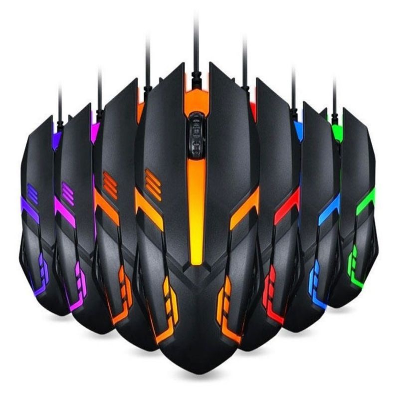 Mouse Gamer com Fio Usb e Led Lehmox - LEY-206