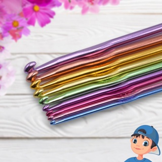 Agulha de Crochê Em Alumínio Diversos Tamanhos Importada em Oferta na Shopee