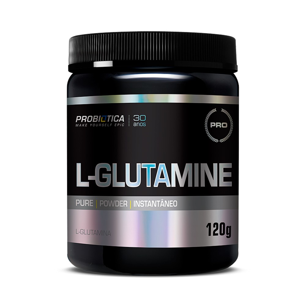 Glutamina 120g - Probiótica - L - Glutamine