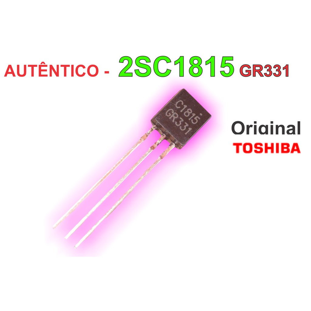 Transistor C1815 2SC1815 - A1015 - 2SA1015 | Shopee Brasil