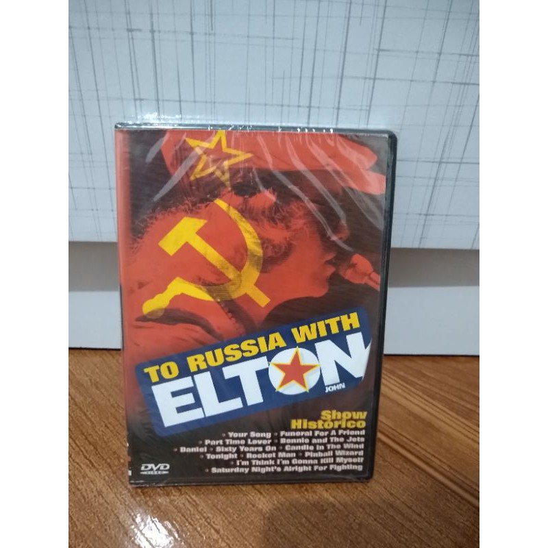 Dvd - Elton John - To Russia With Elton - Original Novo Lacrado