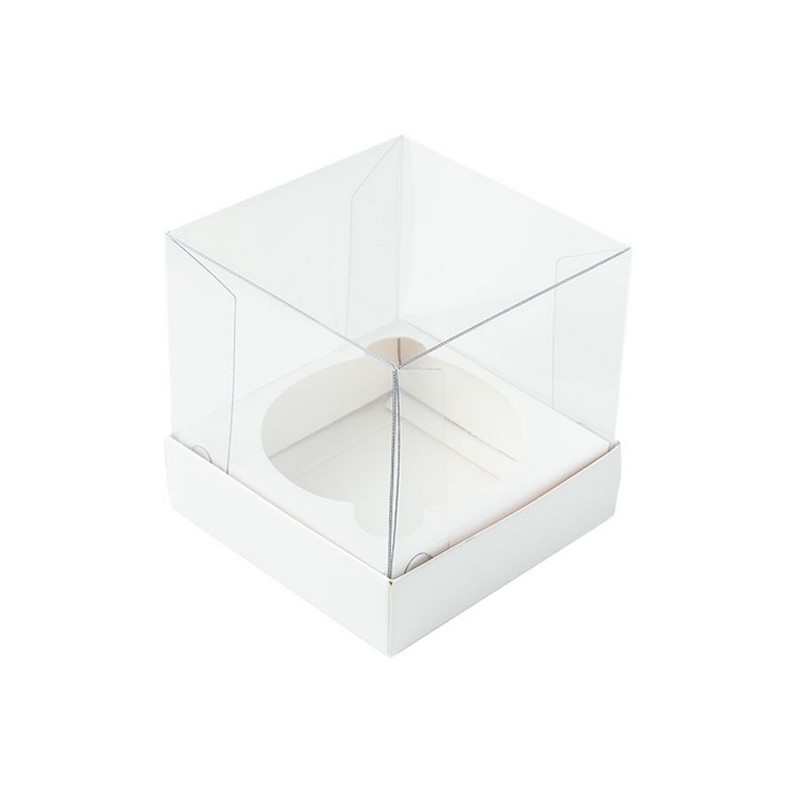Caixa Mini Bolo G (8cm x 8cm x 8cm) Branca - 10 unidades - Assk - Rizzo Embalagens em Oferta na Shopee