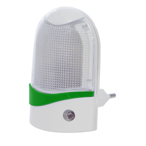 Mini Abajur De Tomada Luminária Led Com Sensor Noturno