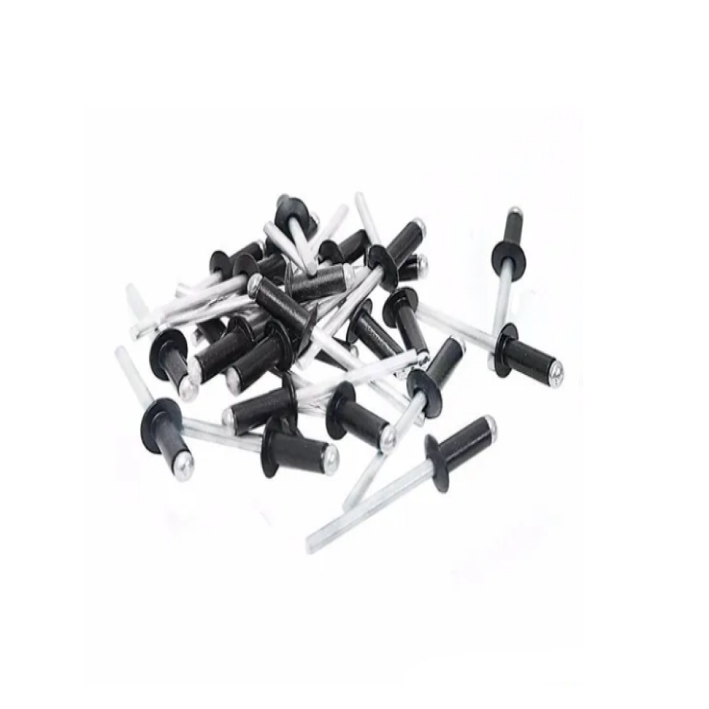 REBITE REPUXO 408 - 4,0x8 - ALUMINIO PRETO CAIXA C/1000 PCS