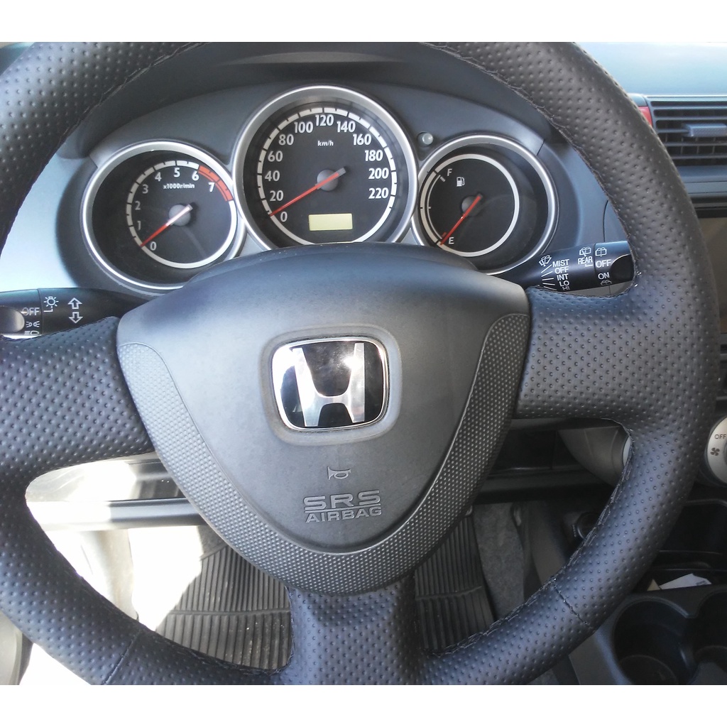 Capa De Volante Costurada Honda Fit