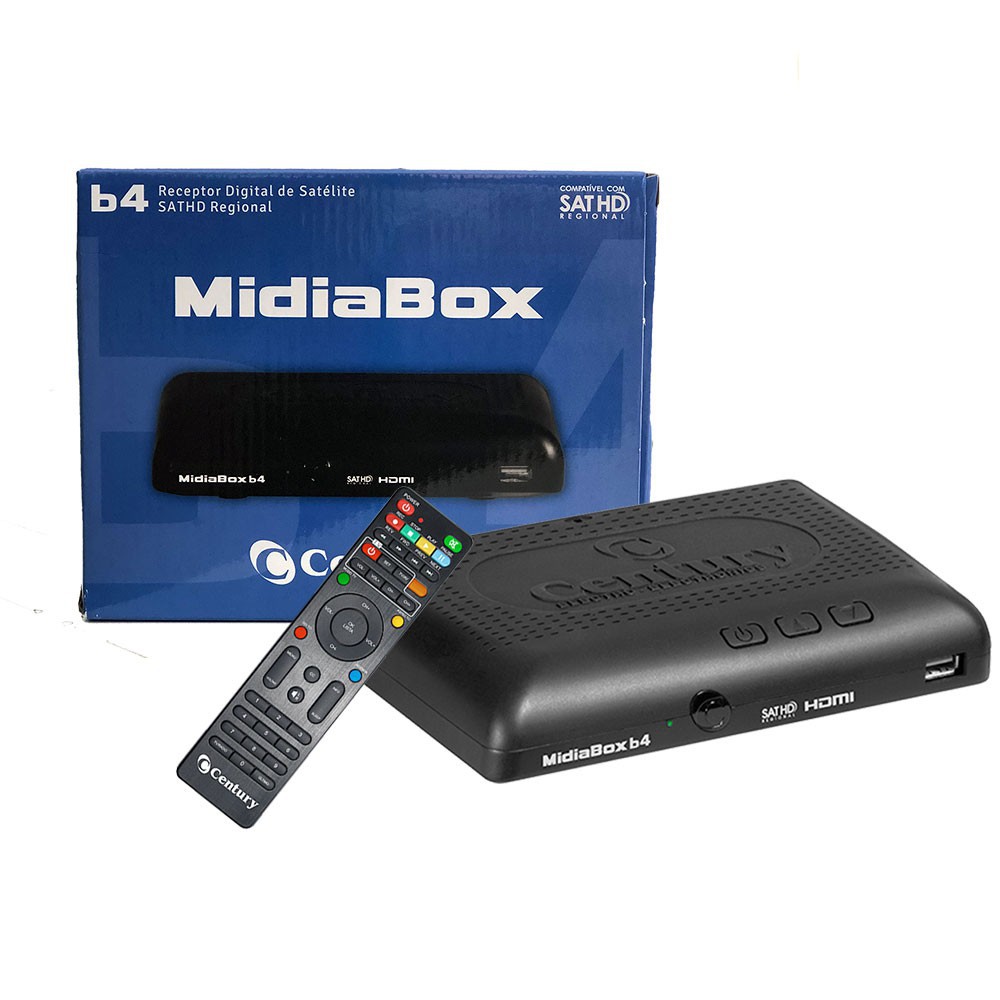 RECEPTOR MIDIA BOXB5CENTURY ENVIO IMEDIATO Shopee Brasil