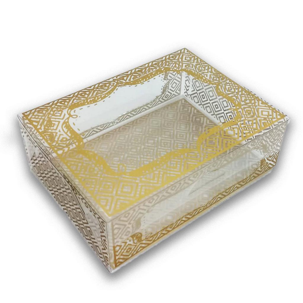 Caixa para Presente 12 Brigadeiros Doces, de Acetato com Berço 15x11x5 cm, Embala Cristal em Oferta na Shopee
