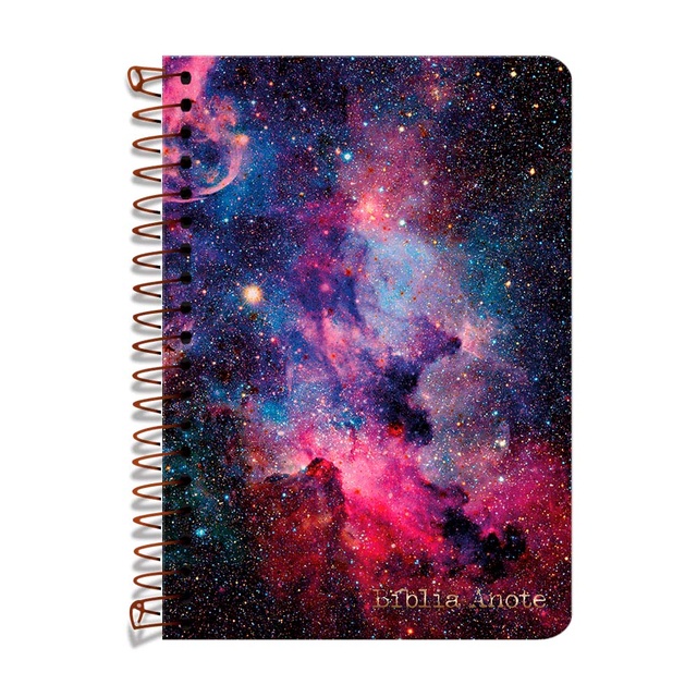 Bíblia Anote | NVI | LT Normal | Brilha no Escuro | Galáxia | GEOGRÁFICA em Oferta na Shopee