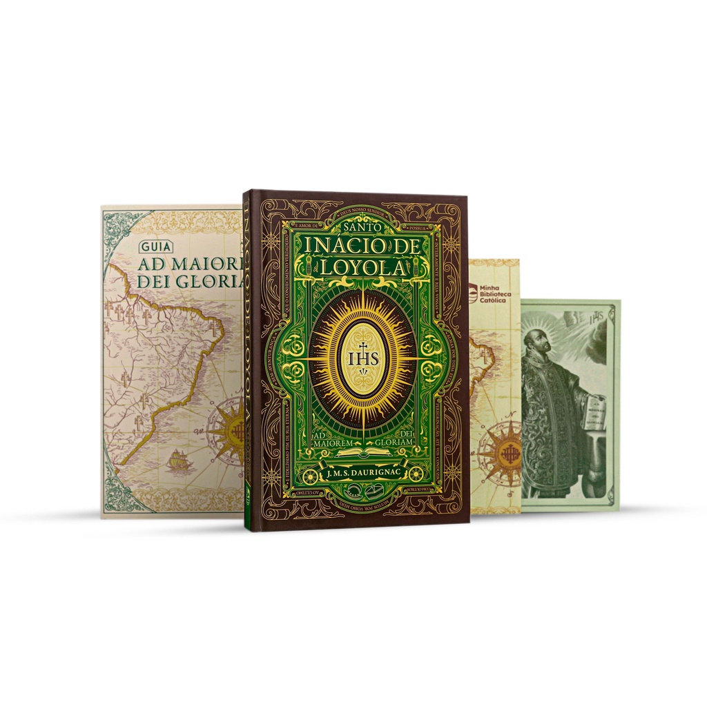 Box Livro Santo Inácio de Loyola - Daurignac (Minha Biblioteca Católica)
